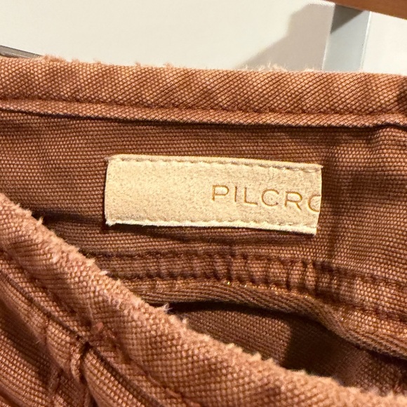 Pilcro The Wanderer Paint Splatter & Patch Detail Utility Pant size 28 - Picture 7 of 11